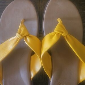 Cole Haan Size 9 Yellow/Orange Women's Sandals